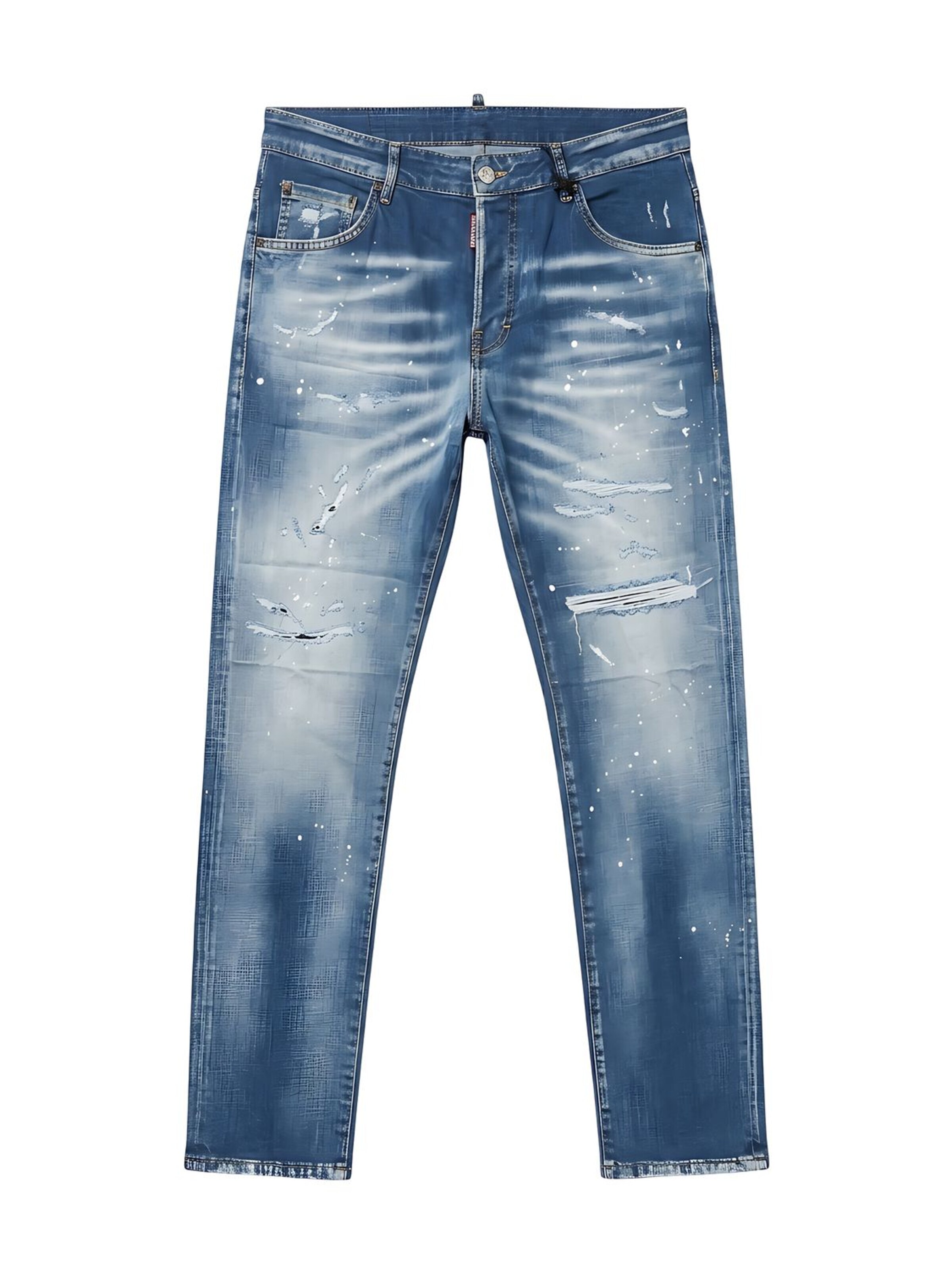 DSQUARED2 Vaquero 'Dsquared2 Brothers Distressed Denim Jeans' en 50 en azul denim, Vista del producto