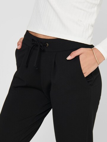 JDY - Tapered Pantalón plisado 'Pretty' en negro