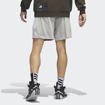 ADIDAS PERFORMANCE Loose fit Sports trousers in Grey
