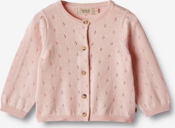 Cardigan Wheat en rose : devant