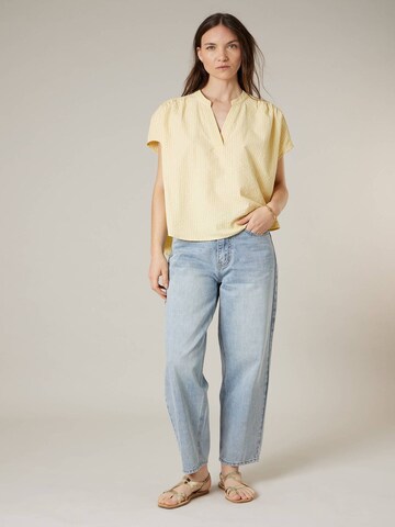 Deeluxe Blouse 'Daniela' in Geel: voorkant