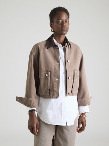 Veste mi-saison & Other Stories en beige : devant