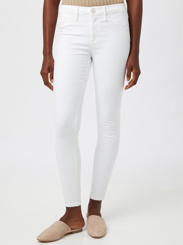 River Island Skinny Jeans 'MOLLY' in Wit: voorkant