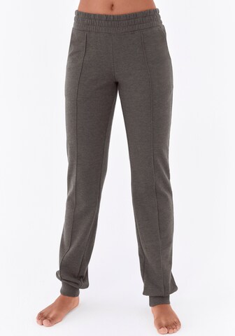 Effilé Pantalon H.I.S en gris : devant