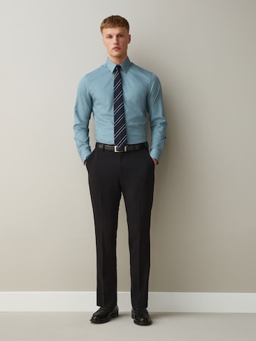 Coupe slim Chemise Next en bleu