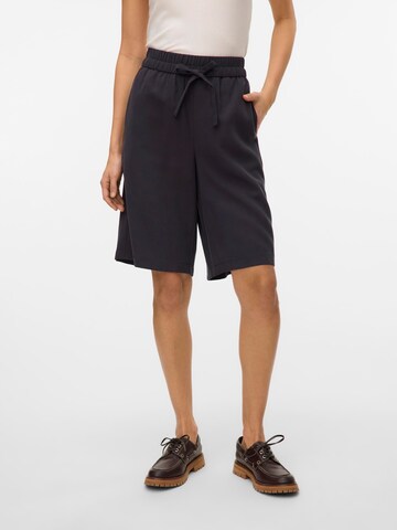VERO MODA Loose fit Trousers 'VMCARMEN' in Brown: front