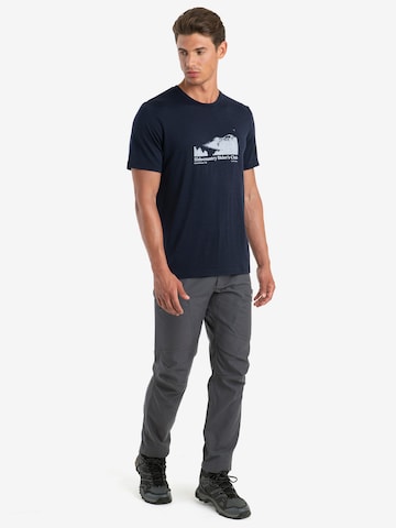 ICEBREAKER T-shirt 'M Mer 150 Tech Lite II' i blå