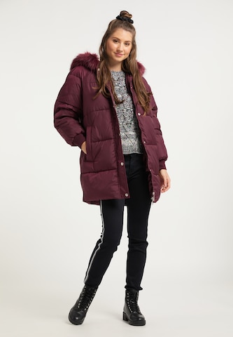 MYMO Winter Coat in Red