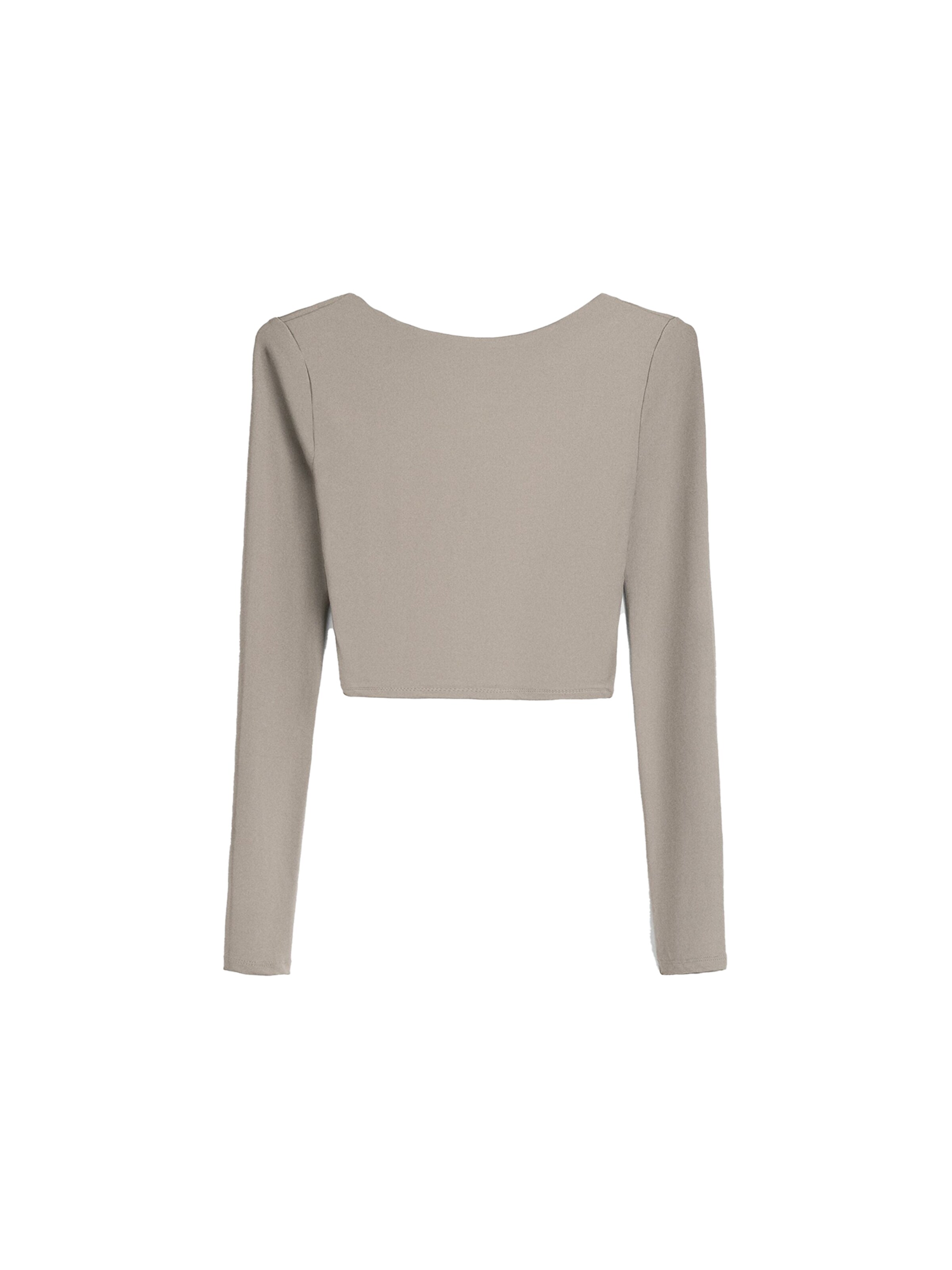 Bershka Shirts i grå: forside