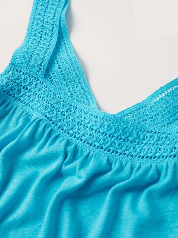 MANGO Top 'MILEY' in Blauw