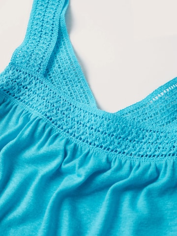 MANGO Top 'MILEY' in Blauw