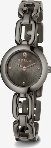 FURLA Analoog horloge 'Arco Chain' in Grijs
