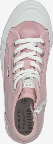 MUSTANG High-Top Sneakers in Pink