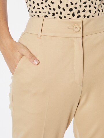 ESPRIT Tapered Pleated Pants in Beige