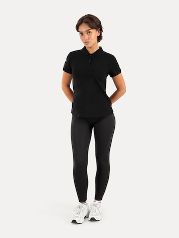 Smilodox Poloshirt ' Soreya ' in Schwarz