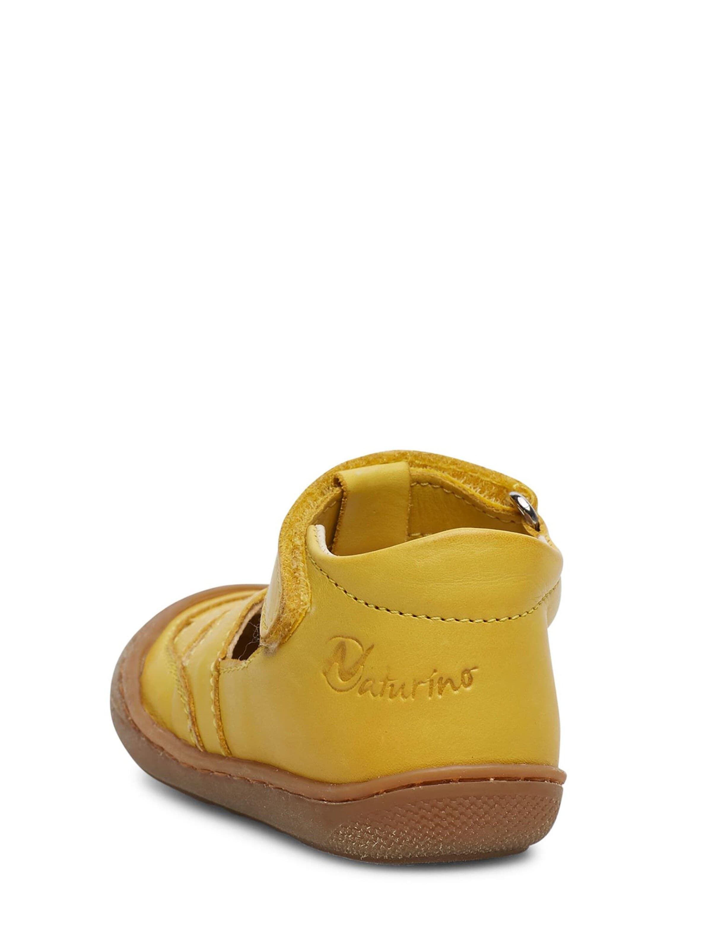 NATURINO Open schoenen 'WAD' in Geel