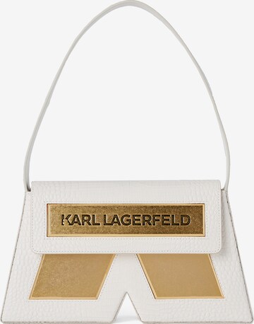 Geantă de umăr de la Karl Lagerfeld pe auriu: față