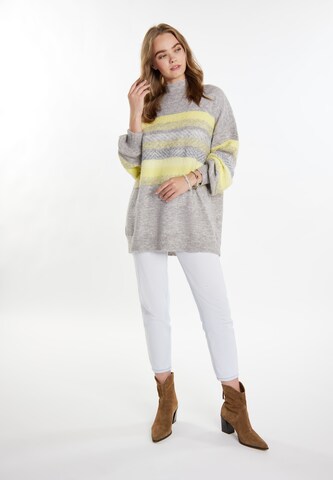 IZIA - Pullover 'Hoona' em cinzento