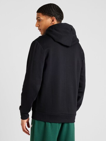 PEAK PERFORMANCE Athletic Zip-Up Hoodie in Black