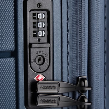 American Tourister Trolley 'Dashpop' in Blue