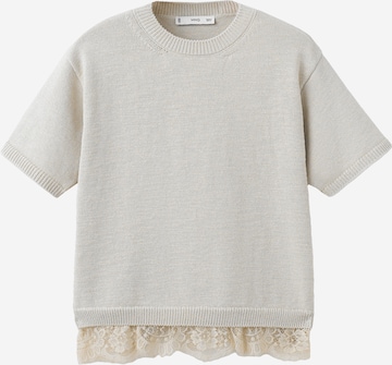 MANGOPulover 'Rustica' - siva boja: prednji dio