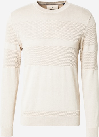 Pull-over 'JPRBLUNOAH' Jack & Jones Premium en beige : devant