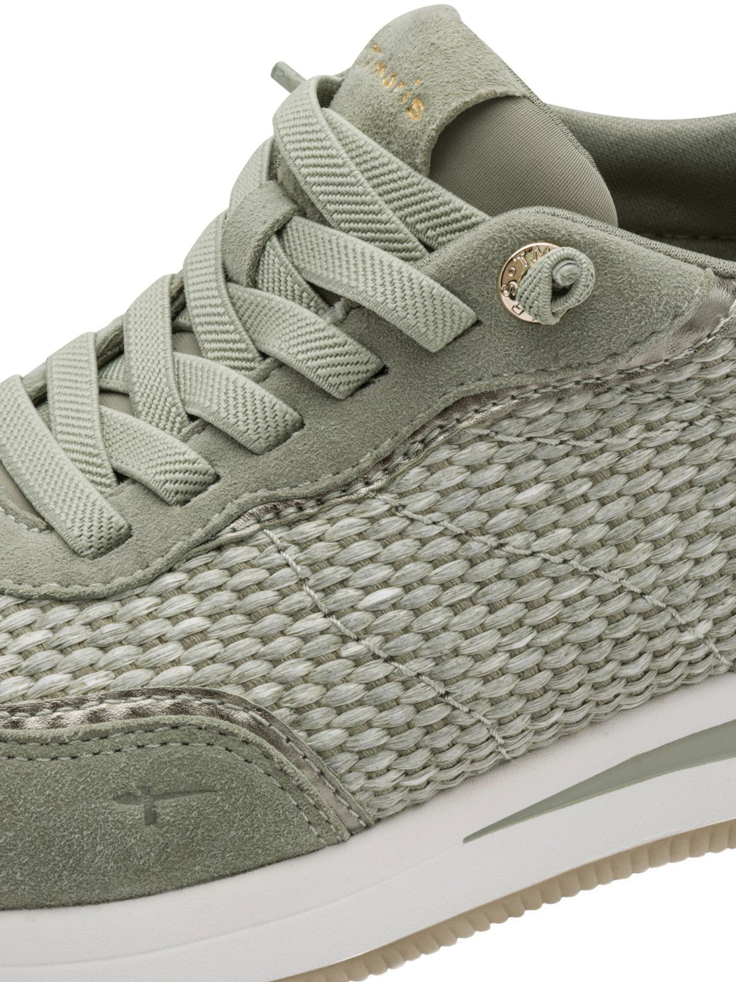 Tamaris Platform trainers in Green