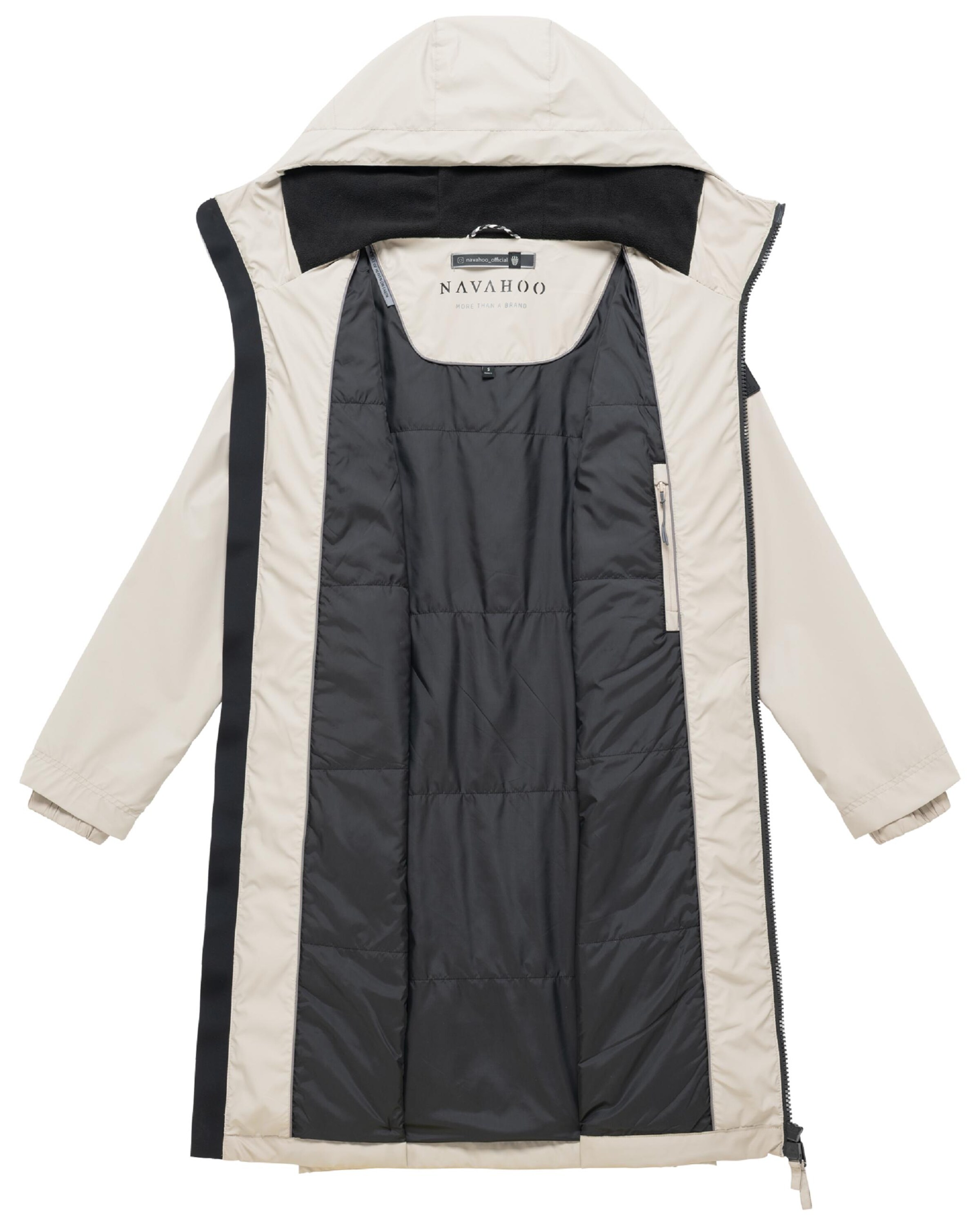 Manteau mi-saison 'Edelumhang 14' NAVAHOO en gris