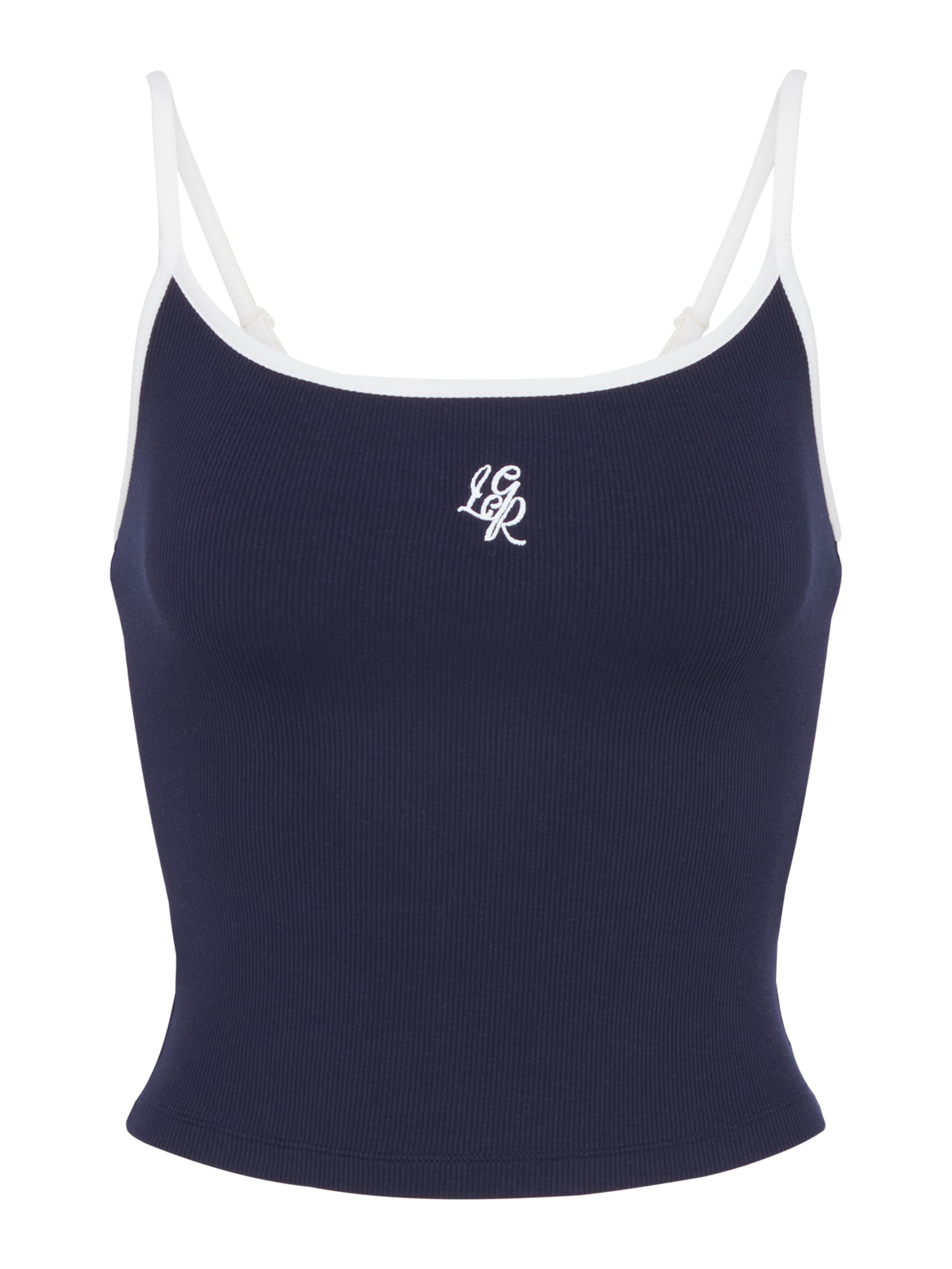 LeGer by Lena Gercke Топ 'Ela' в синьо: отпред