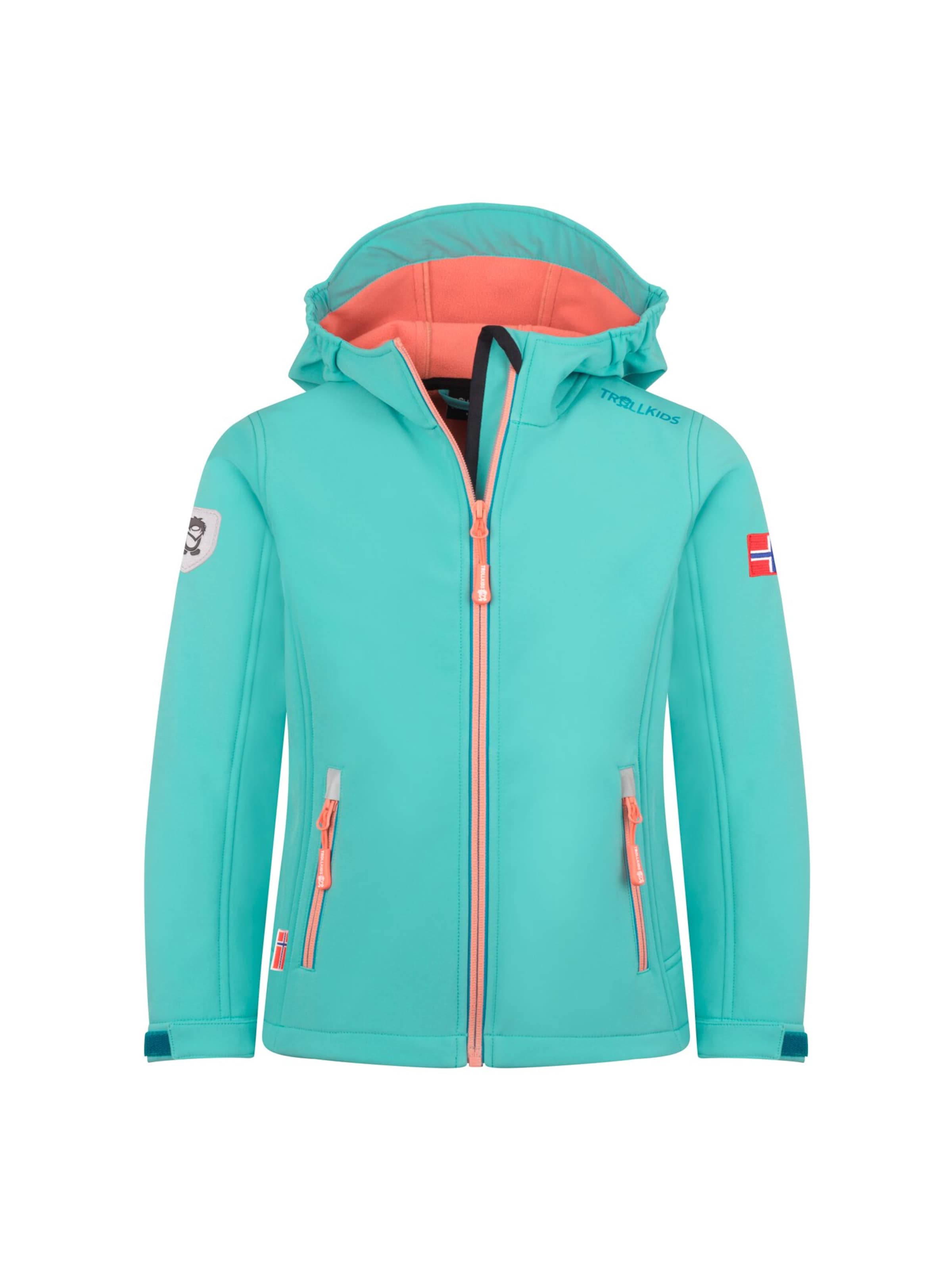 TROLLKIDS Outdoor jacket in Blue: front