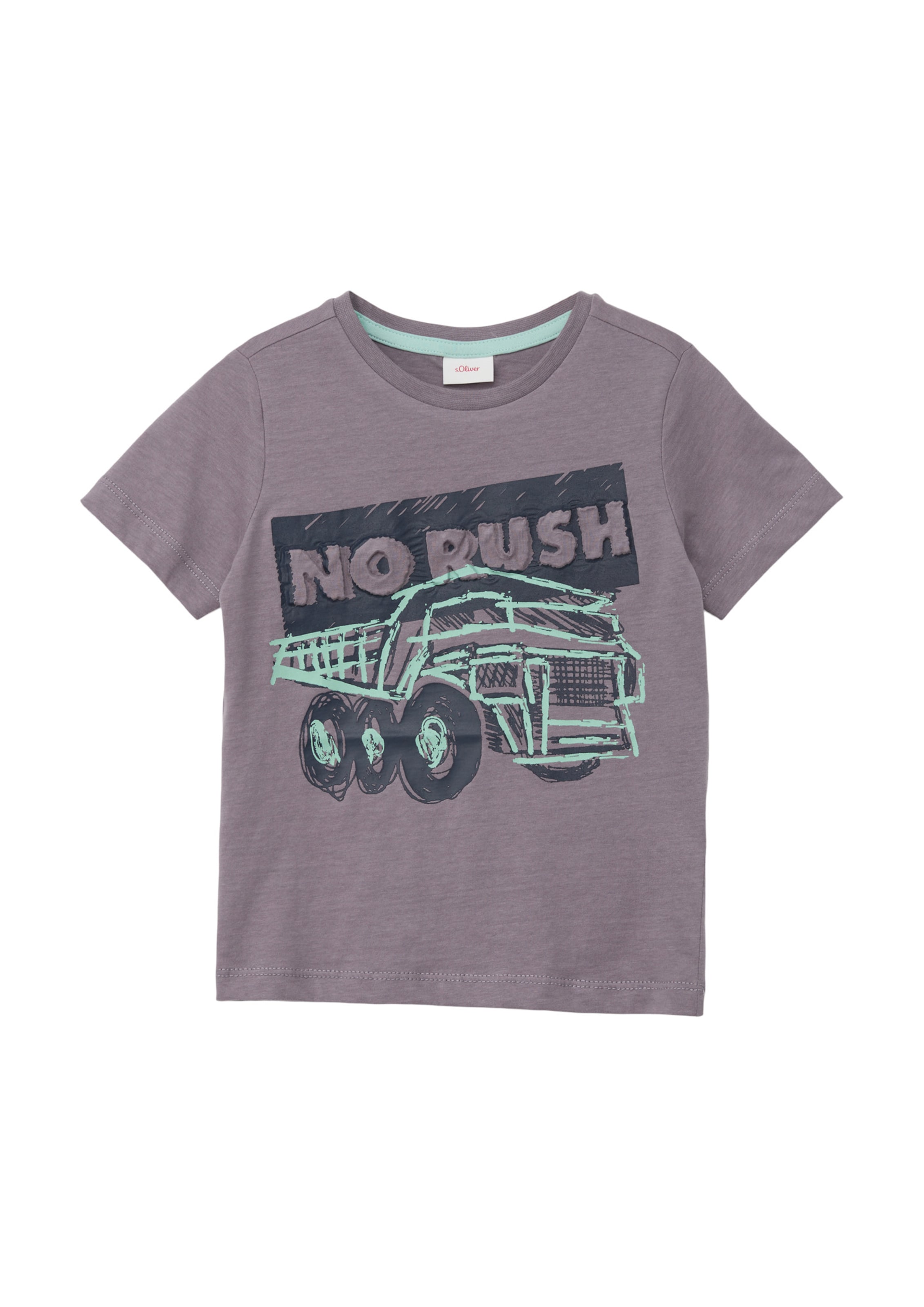 T-Shirt s.Oliver en gris : devant