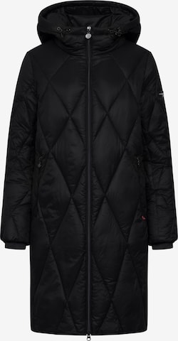 Frieda & Freddies NY Between-Seasons Coat in Black: front