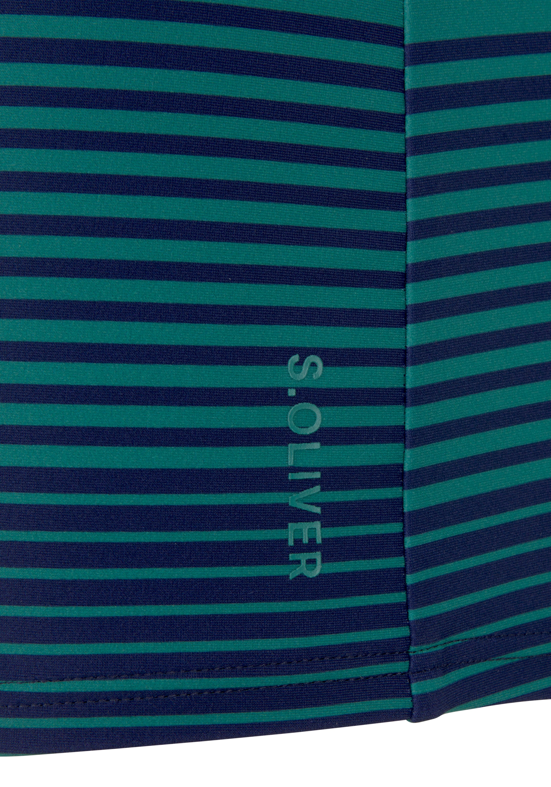 s.Oliver - Calções de banho em azul