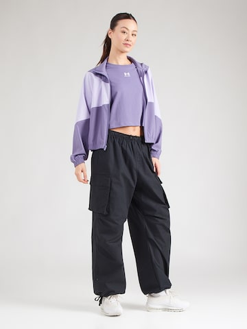 UNDER ARMOUR Trainingsjack 'Rival' in Lila