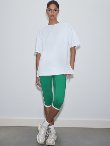 Next - Camiseta talla grande en blanco
