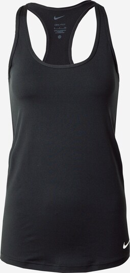 NIKE Sporttop in de kleur Zwart / Wit, Productweergave