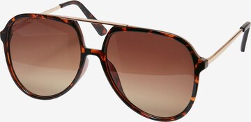 Urban Classics Sunglasses 'Osaka' in Brown: front