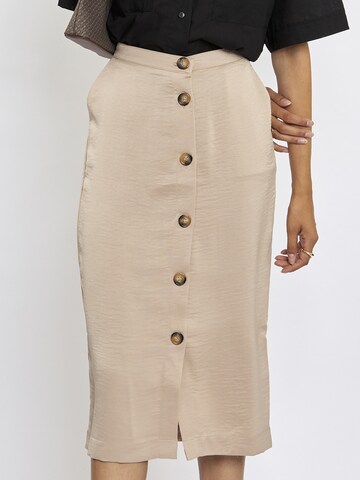 FRESHLIONS Skirt 'Liora' in Beige: front