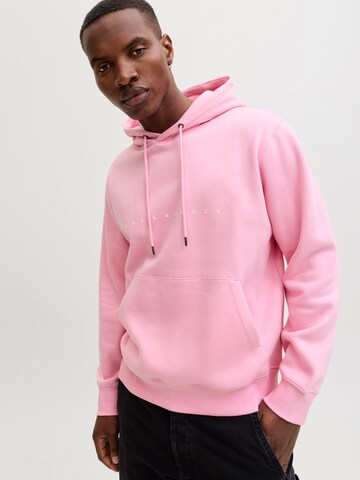 Sweat-shirt 'JJESTAR' JACK & JONES en rose