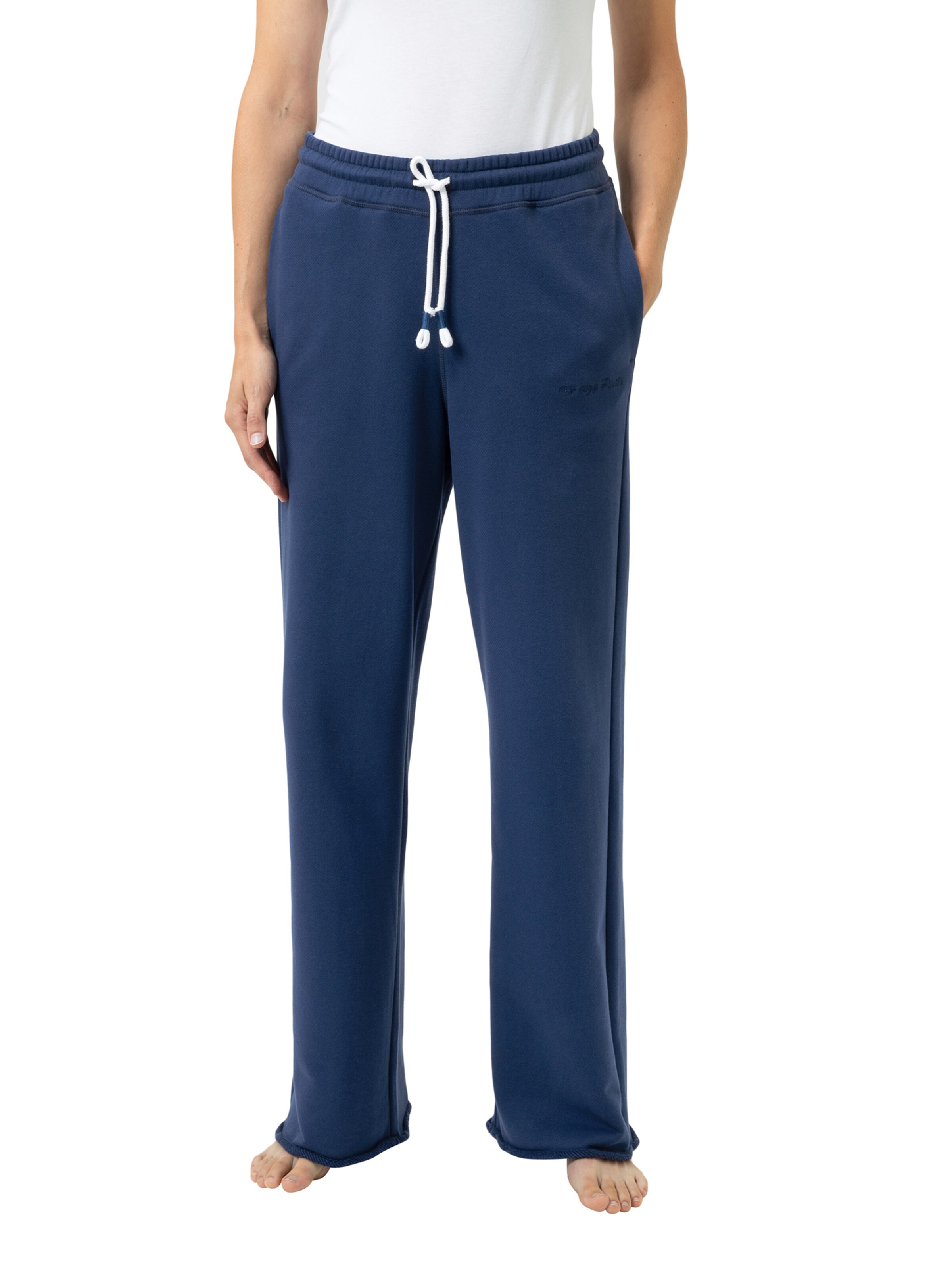 Mey Pỵjamahose in Blau: Vorderseite