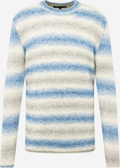 DRYKORN Sweater 'Leando' in mottled blue / mottled grey / mottled white, Item view
