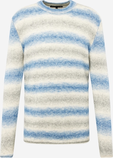 DRYKORN Sweater 'Leando' in mottled blue / mottled grey / mottled white, Item view