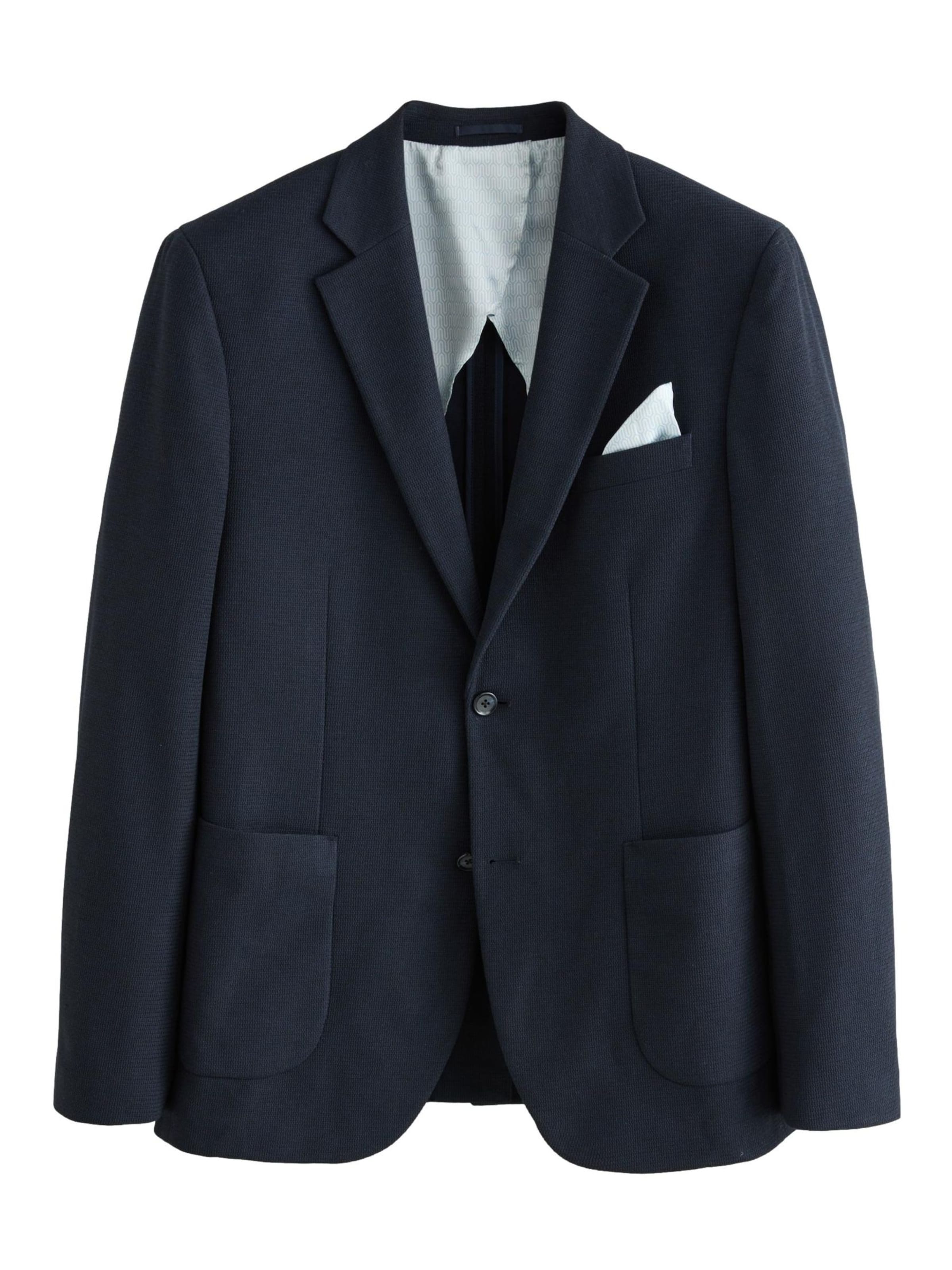 zils Next Standarta piegriezums Klasiska žakete: no priekšpuses