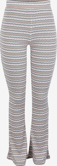 Pantaloni 'Sadie' Pieces Petite di colore grigio / grigio scuro / rosé / bianco, Visualizzazione prodotti