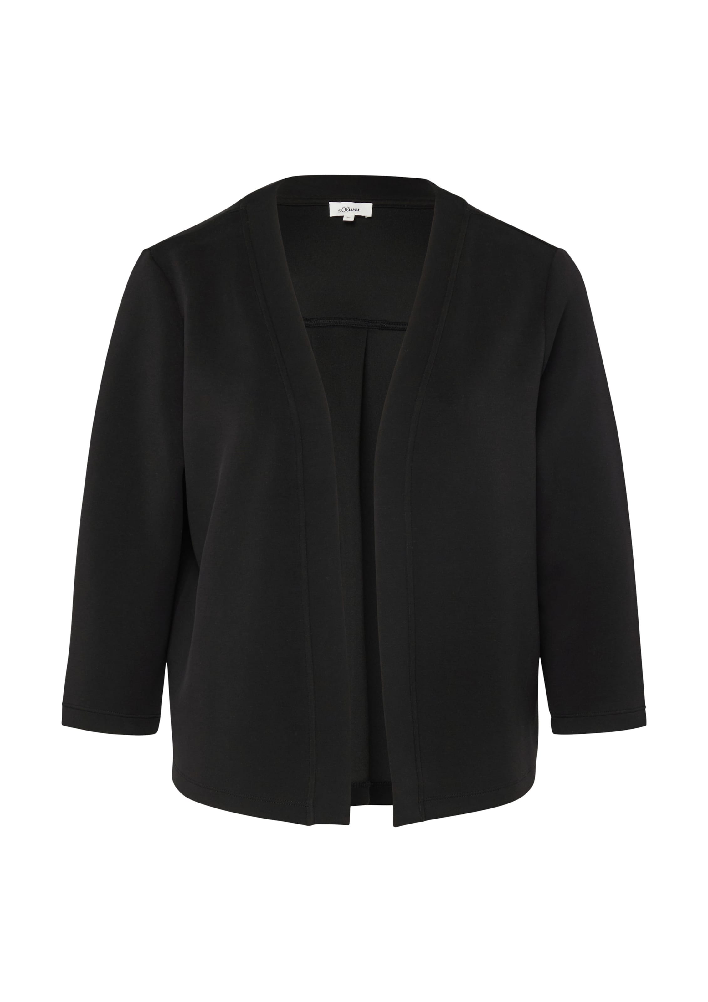 s.Oliver Blazer in Black: front