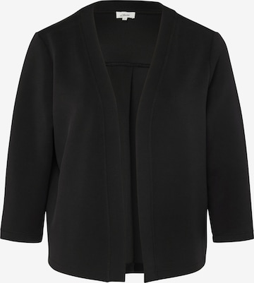 s.Oliver Blazer in Black: front