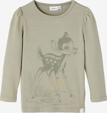 NAME IT Sweatshirt 'Bambi' in Grün: predná strana