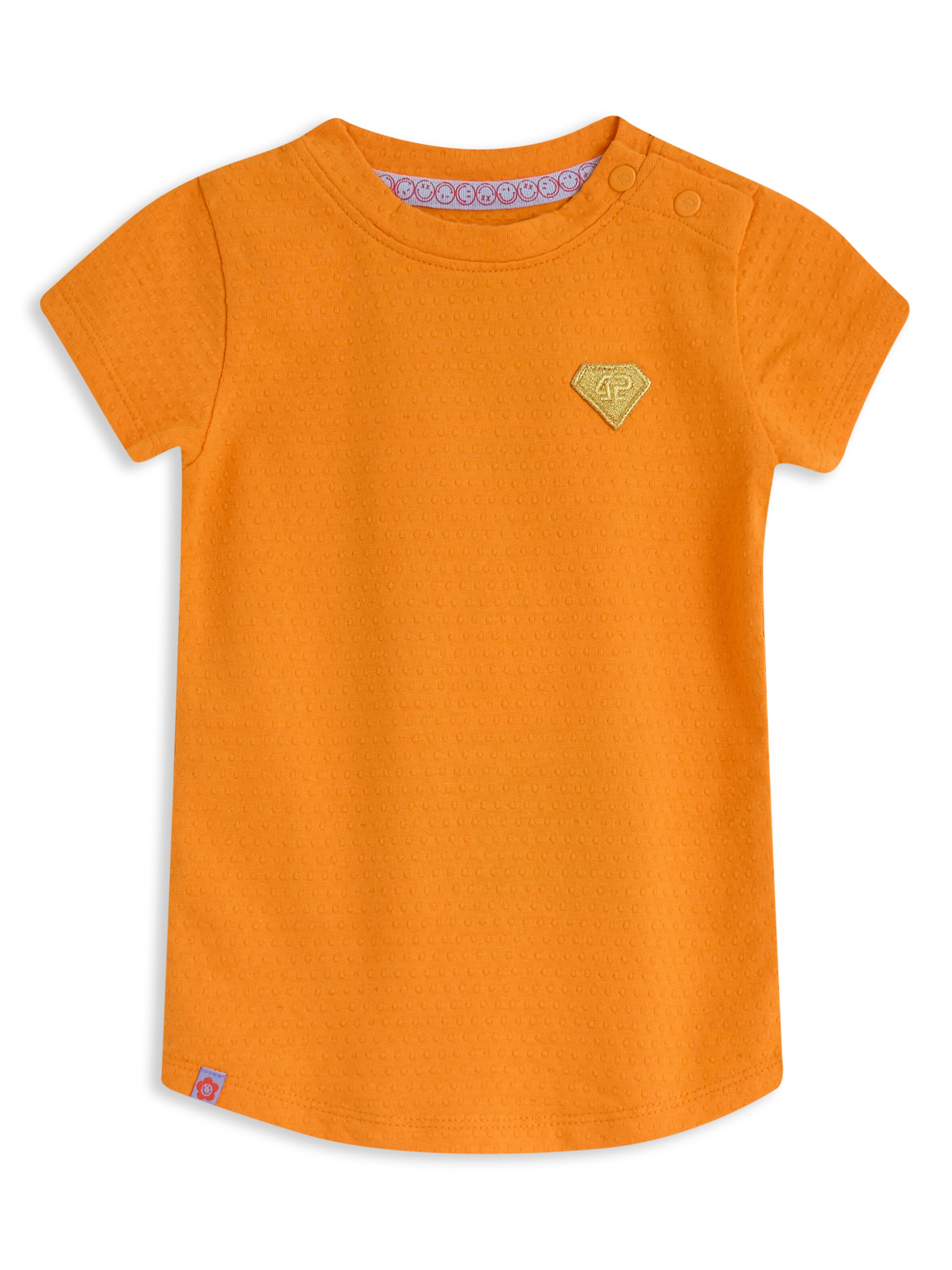 4PRESIDENT Shirt 'Noelani'‌ in Orange: Vorderseite