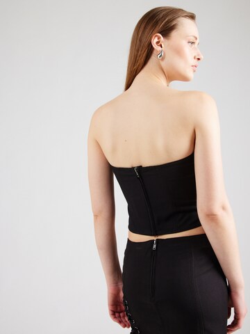 Top de la Monki pe negru
