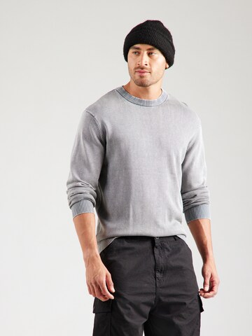 Pullover 'JJECHARGE' di JACK & JONES in grigio: frontale